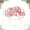 Glitzhome® 36" Oversized Metal Christmas "MERRY CHRISTMAS" Yard Stake